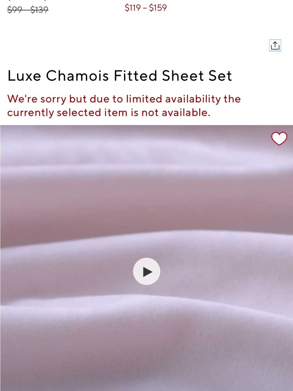 Pottery Barn Teen Luxe Chamois Fitted Sheet Set - Lilac